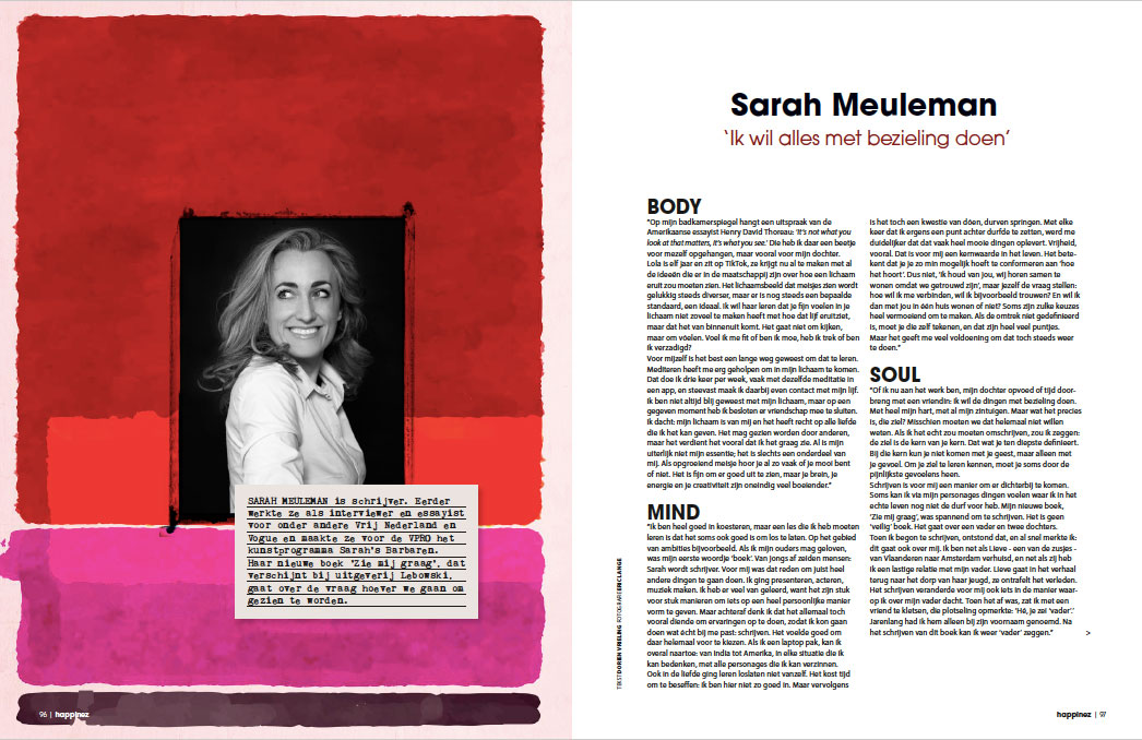 Happinez Sarah Meuleman interview door Dorien Vrieling 1